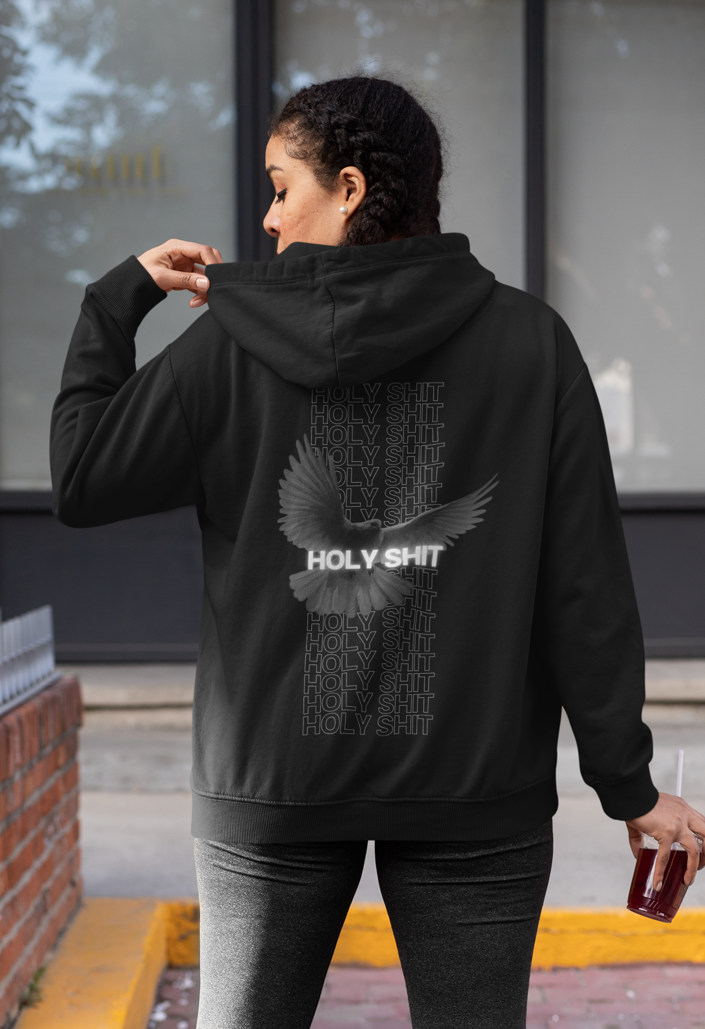 HOLY SHIT OVERSIZED HOODIE