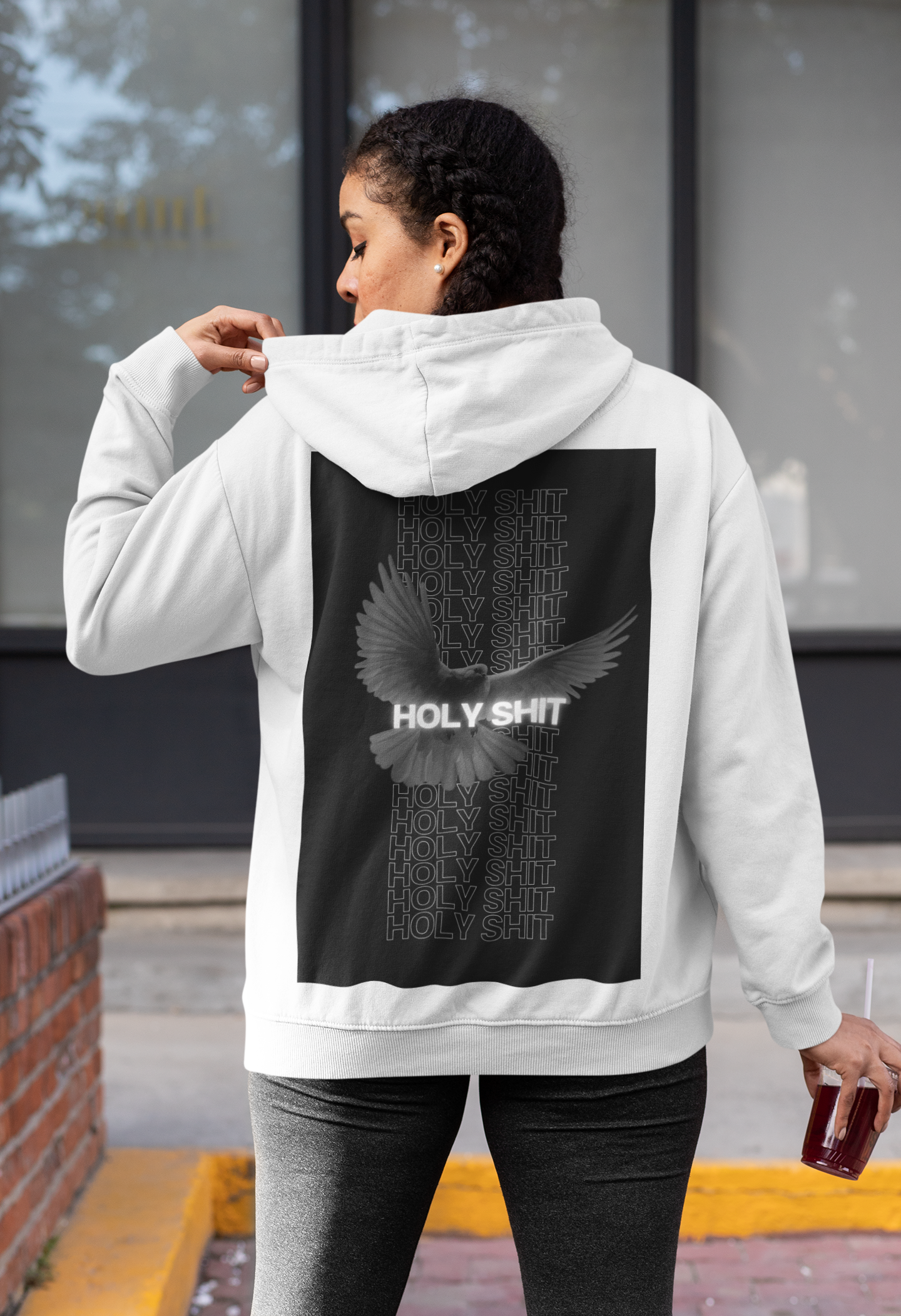 HOLY SHIT OVERSIZED HOODIE