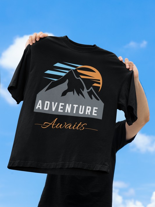 mountain oversized t shirt