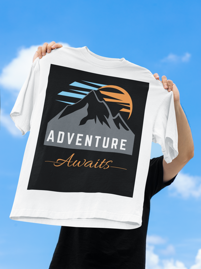 mountain oversized t shirt