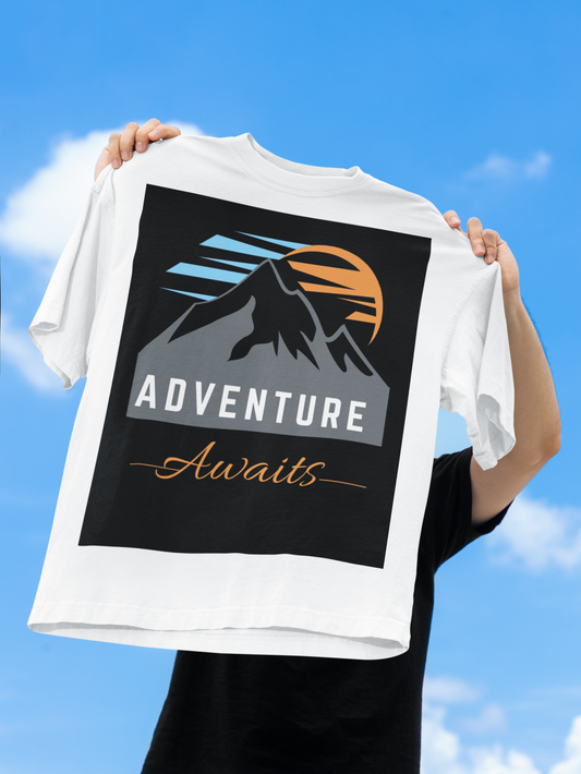 mountain oversized t shirt