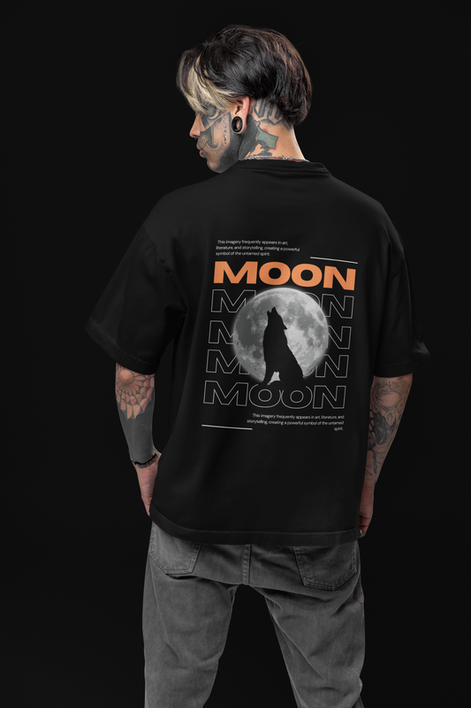 MOON OVERSIZED T SHIRT