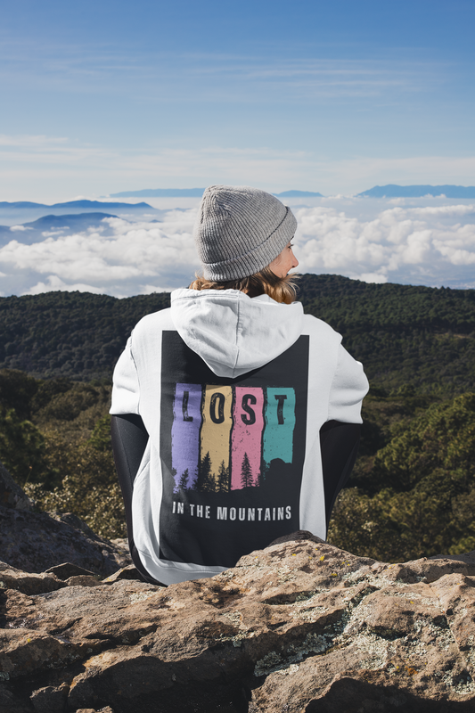 LOST MOUNTAINS OVERSIZED HOODIE