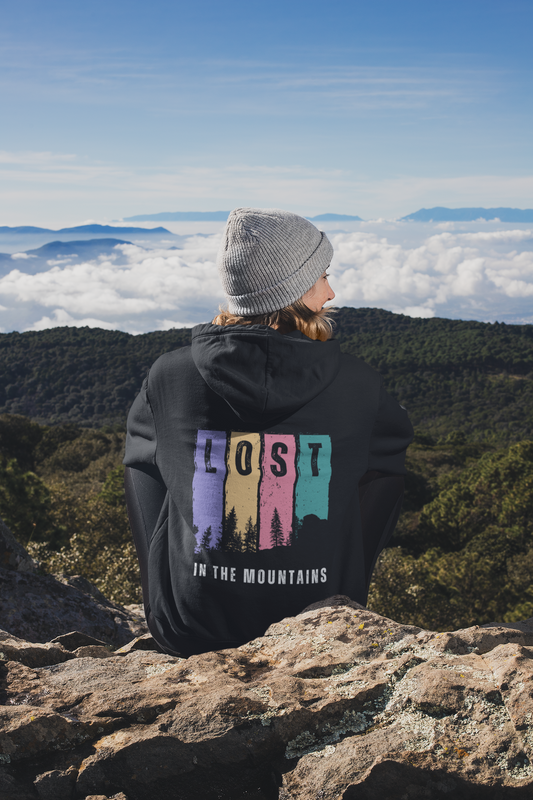 LOST MOUNTAINS OVERSIZED HOODIE