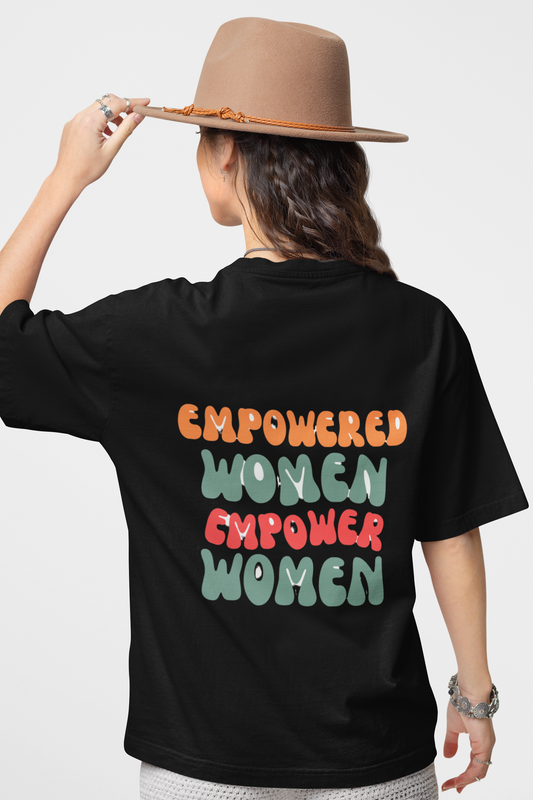EMPOWER WOMEN OVERSIZED T SHIRT