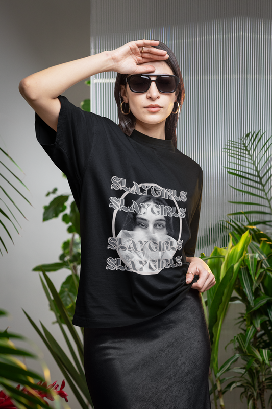 SLAY GIRL OVERSIZED T SHIRT